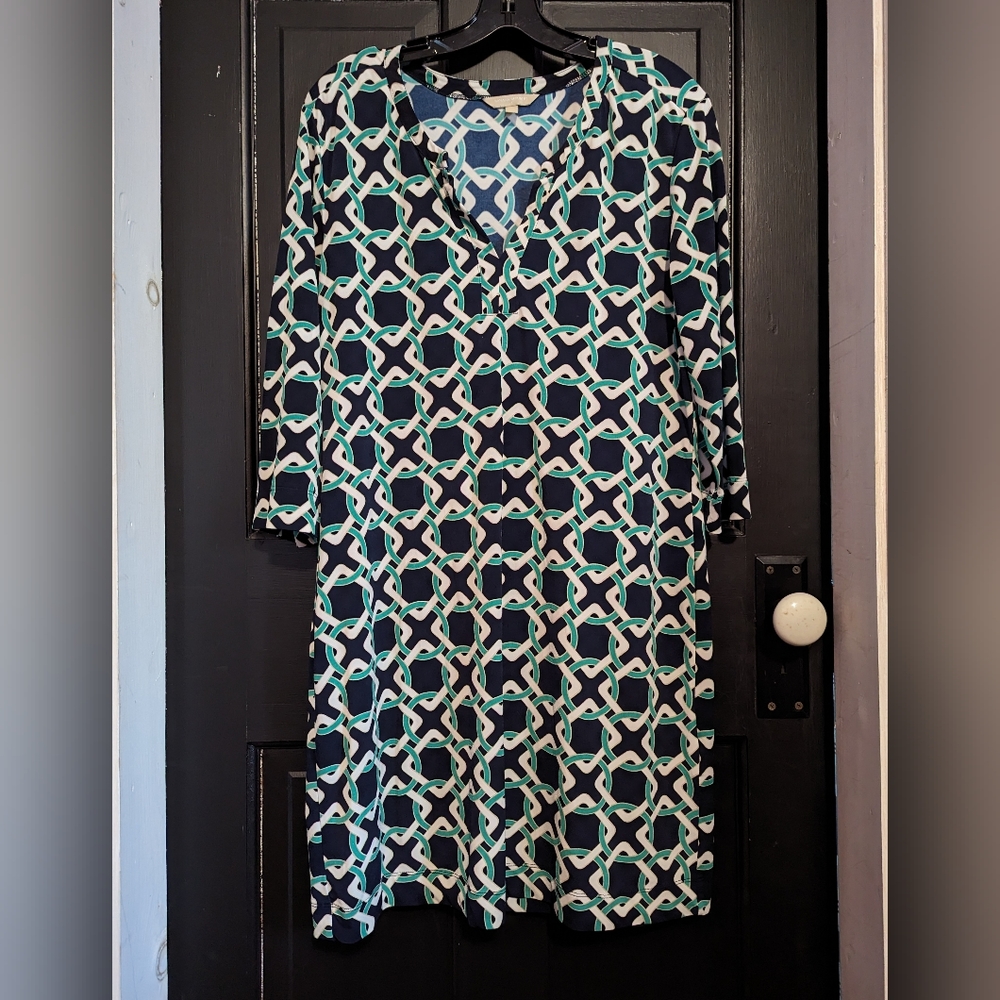 Banana Republic Tunic Pull Over  Print Dress
